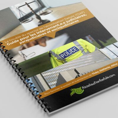 Photo illustrant le guide pour les professionnels sociojudiciaires